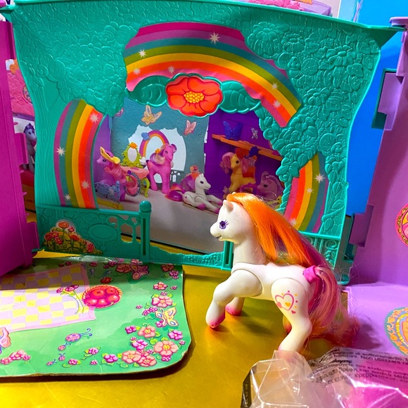 MY LITTLE PONY G2 VTG 1997 GARDEN PLAYCASE w/ACCESSORIES & IVY ORIGINAL … - Picture 5 of 16